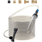Vevor aspirateur a gravier pour aquarium, avec tuyau en pvc de 7, 6 m, nettoyeur de gravier a siphon ... Vevor aspirateur a gravier pour aquarium, avec tuyau en pvc de 7, 6 m, nettoyeur de gravier a siphon ...