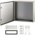 Boite de distribution electrique 60x60x20 cm armoire electrique ip66 armoire de distribution en acier ...