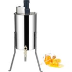 Vevor extracteur de miel electrique, 2 / 4 cadres, centrifugeuse separateur miel 140 w inox avec couvercle ... Vevor extracteur de miel electrique, 2 / 4 cadres, centrifugeuse separateur miel 140 w inox avec couvercle ...