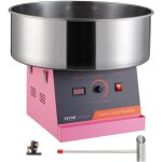 Mophorn - vevor machine a barbe a papa electrique, 1000w, appareil a barbe a papa commercial avec bol ...