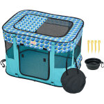 Mophorn - vevor parc pour chien portable 812x609x558 mm enclos chat chiot pliable tissu oxford 600d impermeabl ...