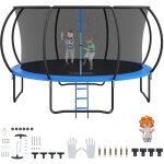 Mophorn - vevor trampoline exterieur interieur 4, 3m trampoline pour enfants charge maximale 200kg avec ... Mophorn - vevor trampoline exterieur interieur 4, 3m trampoline pour enfants charge maximale 200kg avec ...