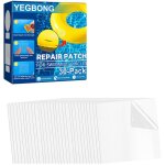 Morceaux de patchs autocollants en pvc pour la r�paration de bateaux gonflables, piscines gonflables, ...