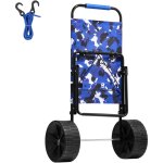 Mophorn morphron chariot de plage avec de grandes roues pour le sable. 15, 4 x 15, 7  plateforme de chargement ...