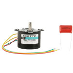 Moteur � courant alternatif cw / ccw miniature basse vitesse ac220v 5 - 50 tr / min pour la maison (5 ...