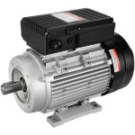 Moteur electrique 1, 5 kw moteur de compresseur deair monophase, 1400 tr / min, ca 220 - 240 v, 9, 85 ...