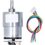 Moteur � engrenages r�ducteur de vitesse jgb37 - 520, micro - moteur �lectrique � courant continu avec ...