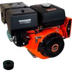 Moteur à essence 4 temps 18 cv démarrage électrique + poulie moteur 25 mm e Moteur à essence 4 temps 18 cv démarrage électrique + poulie moteur 25 mm e
