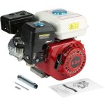 Moteur � essence de remplacement 4 temps 6, 5 hp � d�marrage par traction 168f ohv