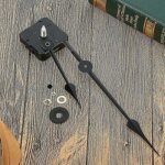 Moteur d'horloge � mouvement � couple �lev�, xu, arbre long, aiguilles en forme de b�che 7 pouces - kzq ...