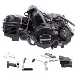 Moteur moretti horizontal 152fmh, 110cc 4t, bo�te manuelle 4 vitesses, noir (sans huile)