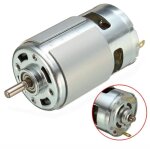 Moteur rs775 dc 12 v double roulement � billes 35 - 9000 rpm rs775 durable � faible bruit couple �lev� ...