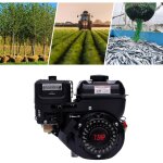 Moteur thermique 7, 5cv 4 temps moteur karting 212cc moteur � essence ohv moteur thermique, arbre de ...