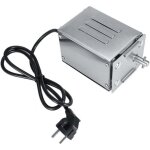 Moteur tourne broche de barbecue moteur elctrique en acier inoxydable kit rtissoire barbecue charge ...