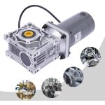 Moteur de r�duction de vitesse � vis 120w moteur � couple �lev� dc 12v bo�te � vis 50k moteur � engrenages ...
