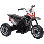Homcom - moto cross lectrique enfant 3 roues licence officielle honda crf 450 r v. max. 3 km / h fonctions ...