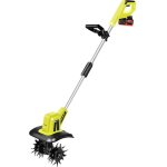Motobineuse, b�che sans fil 20 v avec batteries, largeur de travail 22 cm, profondeur de labour 16 cm, ...