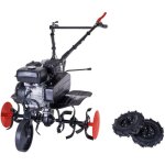 Scheppach - motobineuse � essence mtp750 - 4, 2 kw / 5, 7 ps - moteur � essence � 4 temps - 24 couteaux ...