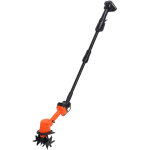 Motoculteur sans fil 21 v, 235 tr / min, avec indicateur de capacit� de la batterie (batterie 1, 5 ah), ...