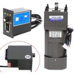 Motoreducteur �lectrique ac 220v moteur � engrenages asynchrone monophas� 90w avec r�gulateur de vitesse ...