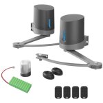 Motorisation avidsen orane se avec batterie de secours pour portail battant