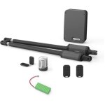 Motorisation t�lescopique pour portail � battants styrka 310 + 2 t�l�commandes sup. + 1 batterie de secours ...