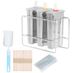 Moule 304 outil brosse de nettoyage cr�me glac�e popsicle popsicle machine avec kit de jeu moule en acier ...