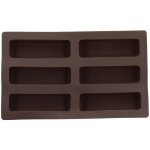 Moule  6 financier en silicone