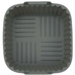 Moule pour air fryer carr� en silicone fackelmann