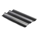 Moules � baguettes, moules � pain en acier au carbone, ensembles de moules � baguettes avec trous