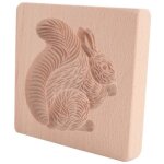 Moule � biscuits sabl�s en bois emporte - pi�ce �cureuil pour pain d �pices