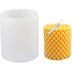 Moule de bougie en silicone crea moule de bougie 3d bricolage, moule de bougie  bulles, moule de bougie ...
