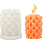Moule � bougie en silicone, moules � bougie pour le moulage, moules � bougie 3d, moules en silicone pour ...