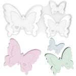 Moule bougie silicone, moule silicone resine epoxy, papillon moules silicones, 3d moules en silicones ...