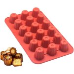 Moule � cannel� en silicone 18 mini cannel� - hauteur 40mm, �35mm, 1 piece (18)