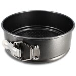 Moule  charnire  fond amovible en acier inoxydable 18cm, amandine