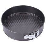 Moule � charni�re avec fond, r�sistant � la chaleur et facile � nettoyer, 22 cm de diam�tre, en acier ...