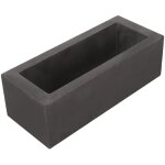 Moule de coule de lingots moule rectangulaire en graphite creuset pour la fusion des mtaux dors et ...