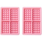 Moule de cuisson de cuisine - moule à gaufres en silicone outil de cuisson bricolage moule à gâteau à ... Moule de cuisson de cuisine - moule à gaufres en silicone outil de cuisson bricolage moule à gâteau à ...