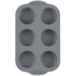 Moule  cupcakes en silicone standard de 6 tasses avec silicone antiadhsif sans bpa, parfait pour les ...