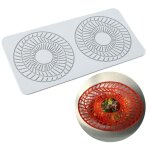 Moule � dentelle pour d�coration de g�teaux, moule en silicone feuille 3d, moule � fondant, moule � p�te ...