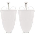 Moule � donuts, 2pcs portable machines � donuts en plastique diy pour donuts outil de cuisine manuel