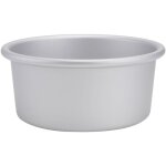 Moule  gteau au chocolat en aluminium anodis  fond amovible rond de 5 pouces (argent)