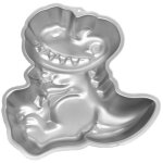 Moule � g�teau en forme de dinosaure - 12, 75 x 11, 00 x 2, 00 pouces, anti - adh�sif et r�utilisable, ...