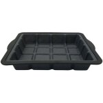 Moule  gteaux en forme de tablette de chocolat 22 x 24 cm zenker silicone fibre de verre