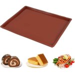 Moule genoise rebords 38x30x1. 5cm silicone tapis cuisson anti - d�bordement tapis a rouler genoise silicone ...