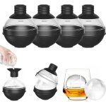 Moule � gla�ons en silicone 6 pi�ces avec couvercle entonnoir 2 en 1 pour whisky cocktail bouteille de ...