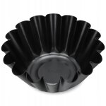 Moule  kouglof en tle avec revtement antiadhsif - moule  gteau haut ondul - pour tartes au bol ...