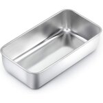 Moule � pain en acier inoxydable, moule � g�teau rectangulaire, 2214. 56. 5cm, moule rectangulaire pour ...