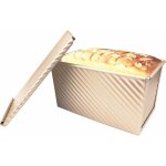 Moule � pain antiadh�sif, moule � gateau en acier au carbone avec couvercle coulissant, d�moulage rapide ...